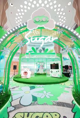 夏日倒計時！「巨型玻璃花房」閃現靜安大悅城，綠色風暴席卷魔都！